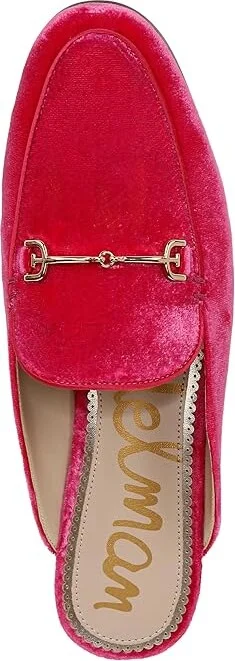 Sam Edelman Linnie Women's Clog/Mule Shoes Pink Topaz : 8 M, Leather - Image 2