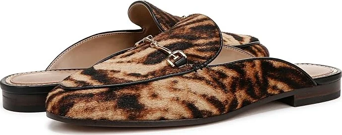 Sam Edelman Linnie Women's Clog/Mule Shoes Tiger Brown : 8 M, Leather - Image 4