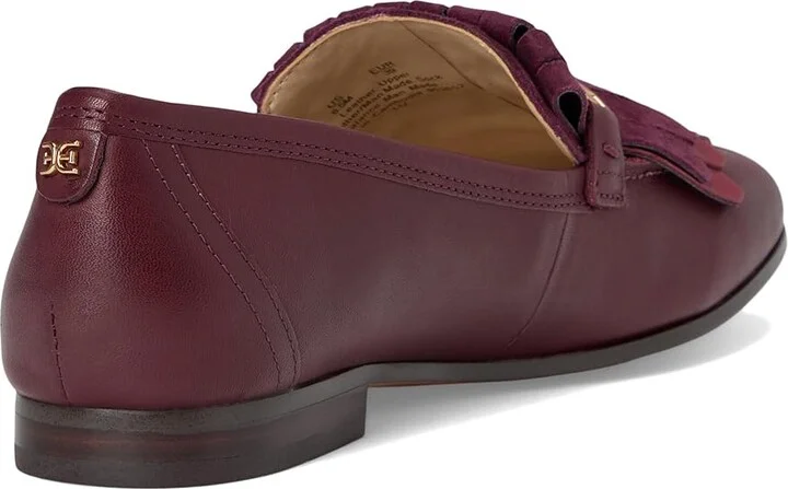 Sam Edelman Liz Women's Flat Shoes French Burgundy/Parisian Plum : 9 M, Leather - Image 4