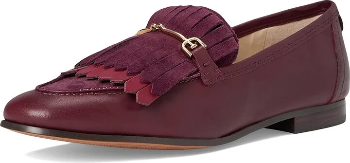 Sam Edelman Liz Women's Flat Shoes French Burgundy/Parisian Plum : 9 M, Leather - Image 5