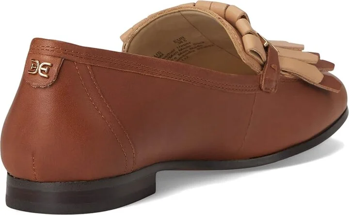 Sam Edelman Liz Women's Flat Shoes Rich Cognac/French Sand : 11 M, Leather - Image 4