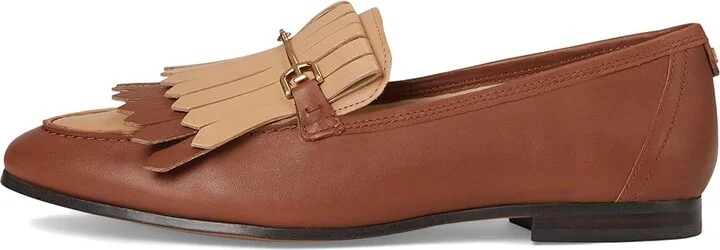Sam Edelman Liz Women's Flat Shoes Rich Cognac/French Sand : 11 M, Leather - Image 6
