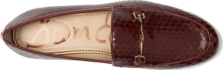 Sam Edelman Loraine 7 Women's Flat Shoes Copper Brown Python : 11 M, Leather - Image 2