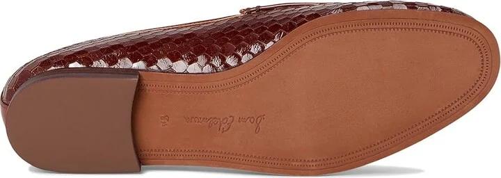 Sam Edelman Loraine 7 Women's Flat Shoes Copper Brown Python : 11 M, Leather - Image 3