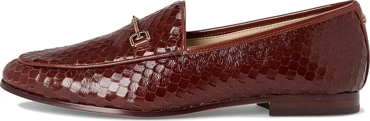Sam Edelman Loraine 7 Women's Flat Shoes Copper Brown Python : 11 M, Leather - Image 6