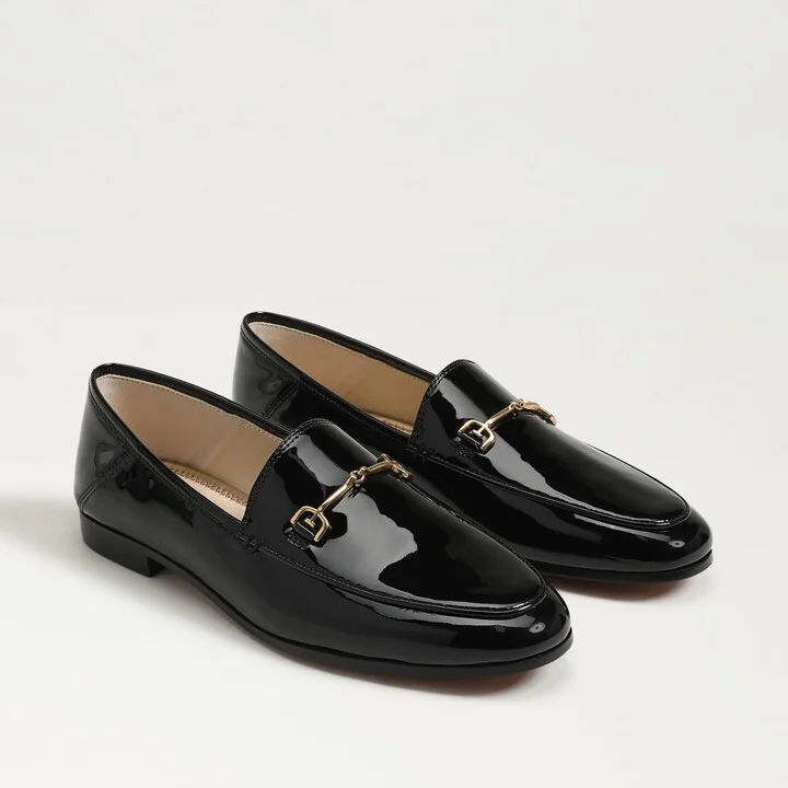Sam Edelman Loraine Bit Loafer Black Patent