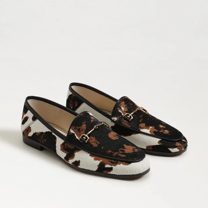 Sam Edelman Loraine Bit Loafer Brown/Multi Calf Hair/Leather