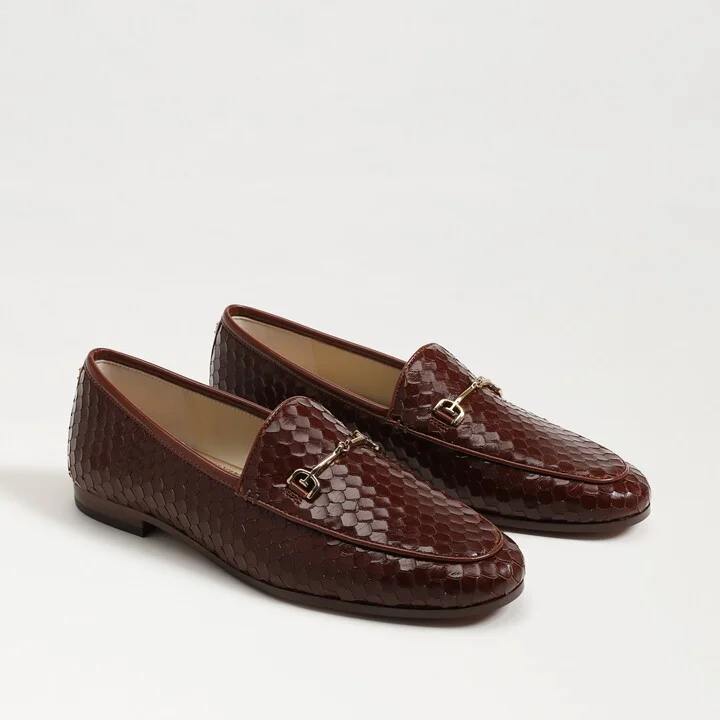 Sam Edelman Loraine Bit Loafer Copper Brown Leather