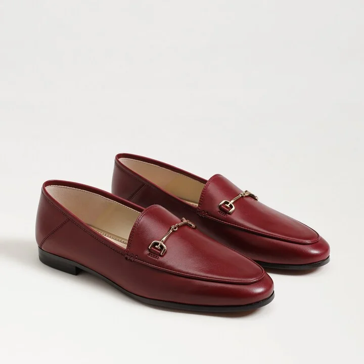 Sam Edelman Loraine Bit Loafer French Merlot Leather