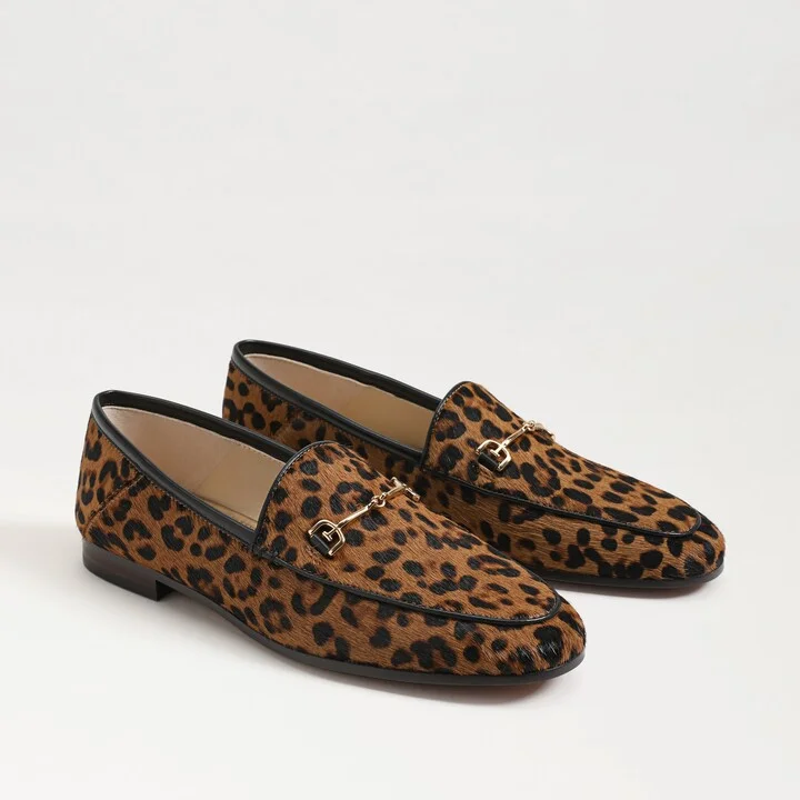 Sam Edelman Loraine Bit Loafer Leopard Brahma Hair Leather