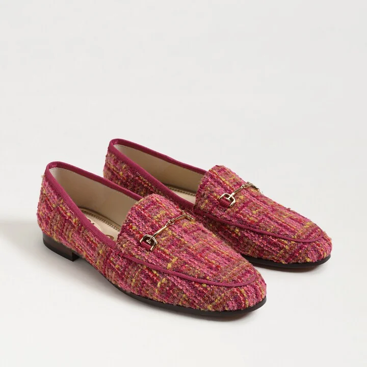 Sam Edelman Loraine Bit Loafer Magenta Multi Fabric