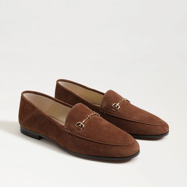 Sam Edelman Loraine Bit Loafer Terra Toffee Suede