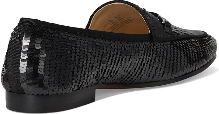 Sam Edelman Loraine Glamour Women's Flat Shoes Black : 5.5 M, Leather/Rubber - Image 4