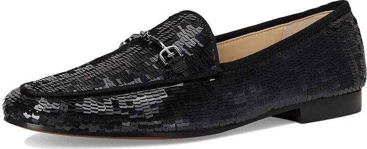 Sam Edelman Loraine Glamour Women's Flat Shoes Black : 5.5 M, Leather/Rubber - Image 5