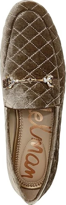 Sam Edelman Loraine Regal Women's Flat Shoes Dark Silver Sage : 10 M, Cotton/Leather - Image 2