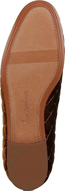 Sam Edelman Loraine Regal Women's Flat Shoes Spiced Camel : 9 M, Cotton/Leather - Image 3