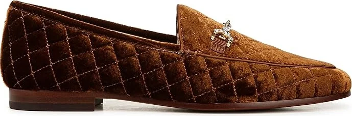 Sam Edelman Loraine Regal Women's Flat Shoes Spiced Camel : 9 M, Cotton/Leather - Image 6
