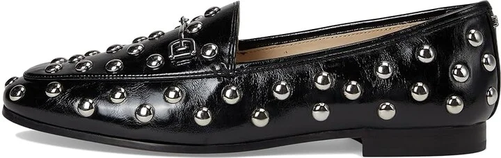 Sam Edelman Loraine Stud Women's Flat Shoes Black Patent Stud : 6.5 M, Synthetic - Image 6