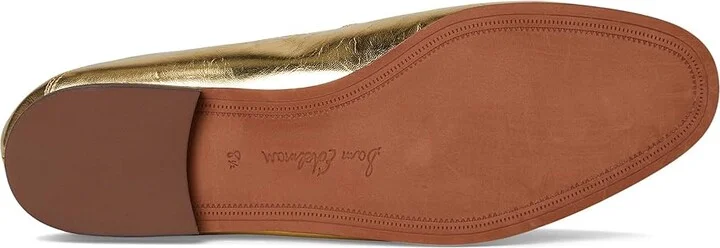 Sam Edelman Loraine Women's Dress Sandals Amber Gold : 9 M, Leather/Textile - Image 3