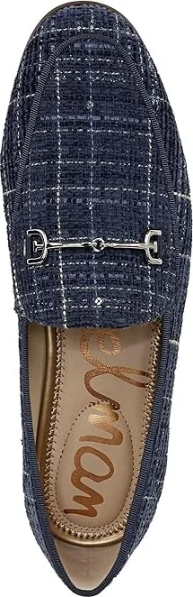 Sam Edelman Loraine Women's Dress Sandals Atlantic Blue Tweed : 6.5 M, Leather/Textile - Image 2