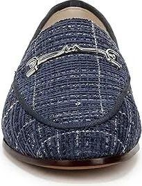 Sam Edelman Loraine Women's Dress Sandals Atlantic Blue Tweed : 6.5 M, Leather/Textile - Image 4