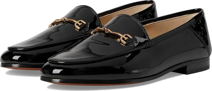 Sam Edelman Loraine Women's Dress Sandals Black 3 : 8 M, Leather/Textile