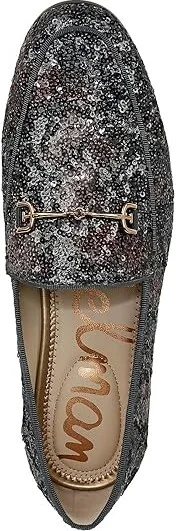 Sam Edelman Loraine Women's Dress Sandals Black Sequin : 8.5 W, Leather/Textile - Image 2