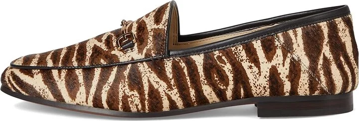 Sam Edelman Loraine Women's Dress Sandals Black/White : 6 M, Leather/Textile - Image 6