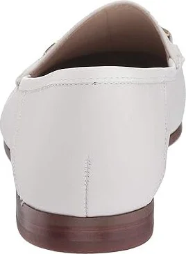 Sam Edelman Loraine Women's Dress Sandals Bright White Modena Calf Leather 2 : 9.5 M, Leather/Textile - Image 5