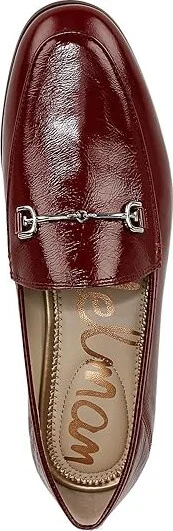 Sam Edelman Loraine Women's Dress Sandals Cabernet Red : 7 M, Leather/Textile - Image 2