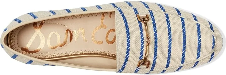 Sam Edelman Loraine Women's Dress Sandals Cobalt Stripe : 6 M, Leather/Textile - Image 2
