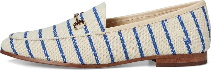 Sam Edelman Loraine Women's Dress Sandals Cobalt Stripe : 6 M, Leather/Textile - Image 6
