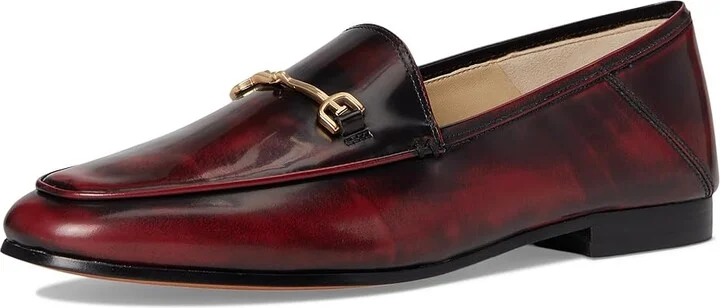 Sam Edelman Loraine Women's Dress Sandals Dark Merlot : 8.5 M, Leather/Textile - Image 5