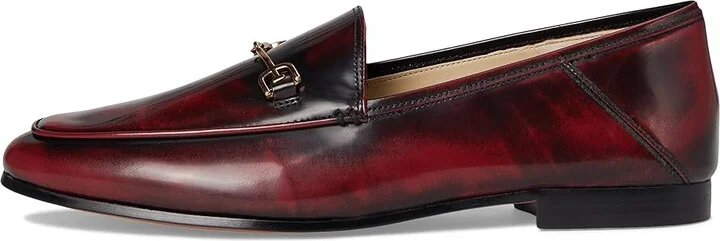 Sam Edelman Loraine Women's Dress Sandals Dark Merlot : 8.5 M, Leather/Textile - Image 6