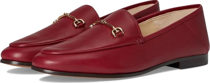 Sam Edelman Loraine Women's Dress Sandals French Merlot : 14 M, Leather/Textile