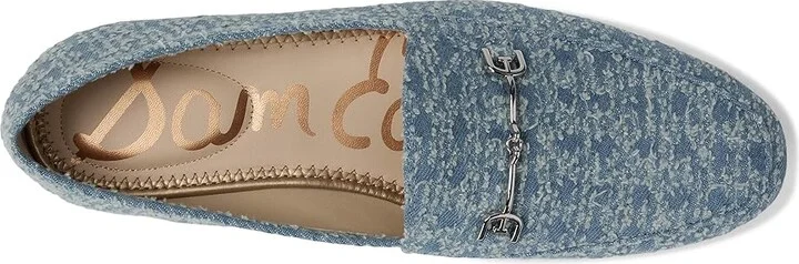 Sam Edelman Loraine Women's Dress Sandals Montrose Blue : 8.5 M, Leather/Textile - Image 2