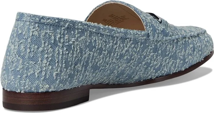 Sam Edelman Loraine Women's Dress Sandals Montrose Blue : 8.5 M, Leather/Textile - Image 4