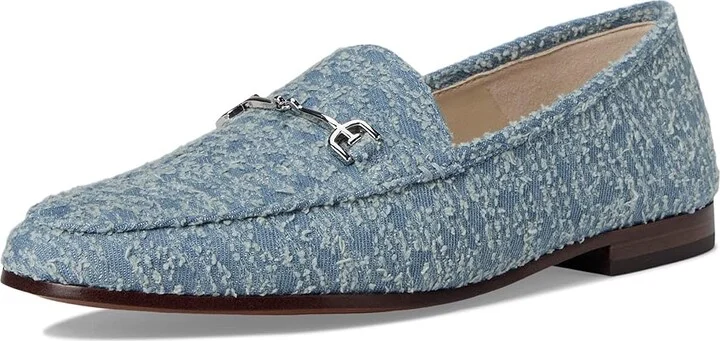 Sam Edelman Loraine Women's Dress Sandals Montrose Blue : 8.5 M, Leather/Textile - Image 5