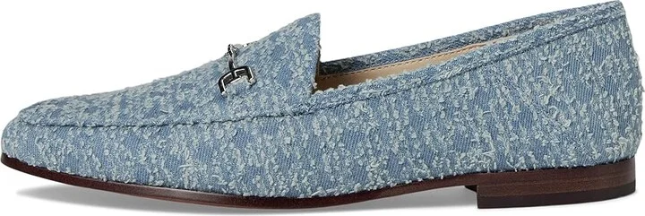 Sam Edelman Loraine Women's Dress Sandals Montrose Blue : 8.5 M, Leather/Textile - Image 6