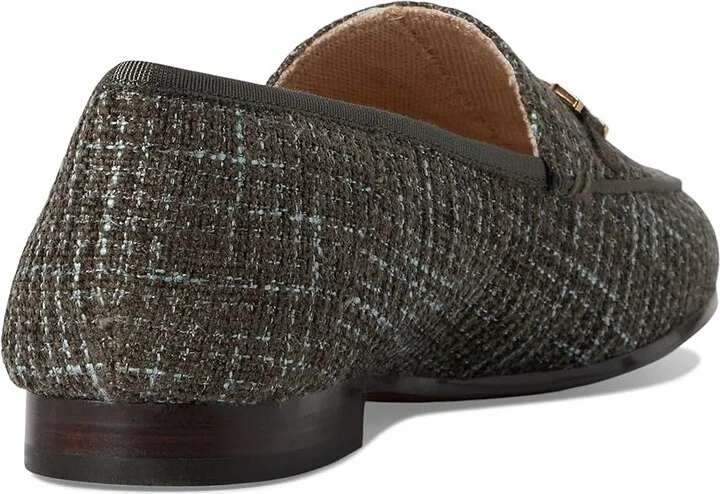 Sam Edelman Loraine Women's Dress Sandals Olive Boucle : 9 M, Leather/Textile - Image 4