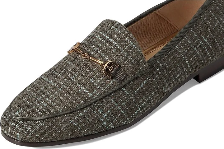 Sam Edelman Loraine Women's Dress Sandals Olive Boucle : 9 M, Leather/Textile - Image 7