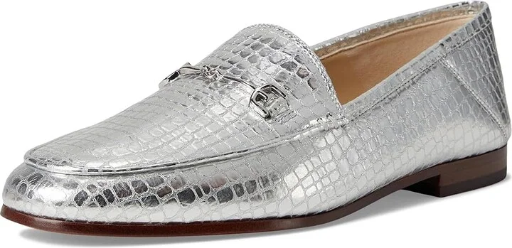 Sam Edelman Loraine Women's Dress Sandals Soft Silver 1 : 6 M, Leather/Textile - Image 5