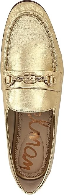 Sam Edelman Lucca Women's Shoes Amber Gold : 10 M, Leather - Image 2
