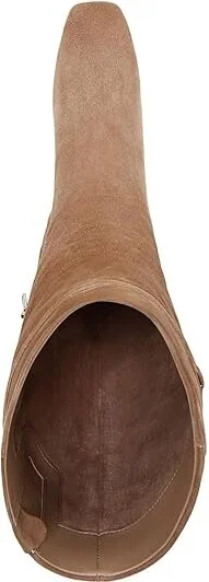 Sam Edelman Lyla High Women's Heels Shoes Almond Taupe : 6.5 M, Leather - Image 2