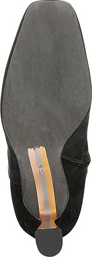 Sam Edelman Lyla High Women's Heels Shoes Black Suede : 11 M, Leather - Image 3