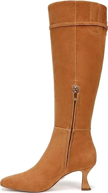 Sam Edelman Lyla High Women's Heels Shoes Harvest Brown : 8 M, Leather - Image 5