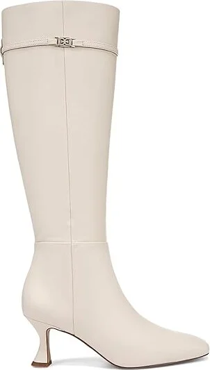 Sam Edelman Lyla High Women's Heels Shoes Modern Ivory : 6.5 M, Leather - Image 6