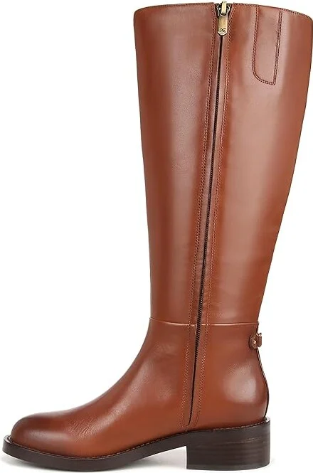 Sam Edelman Mable Wide Calf Women's Shoes Rich Cognac : 8.5 M, Leather - Image 5
