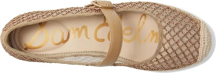 Sam Edelman Mackie Mesh Women's Flat Shoes Amber Gold : 9.5 M - Image 2