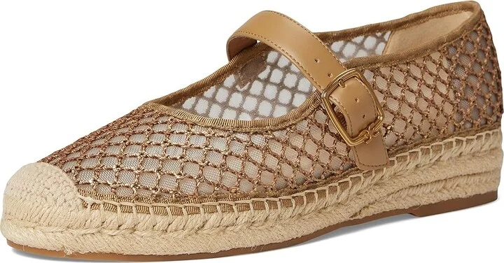 Sam Edelman Mackie Mesh Women's Flat Shoes Amber Gold : 9.5 M - Image 5